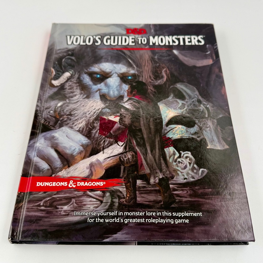 Dungeons & Dragons Volo's Guide to Monsters 5th Edition Hardcover 9780786966011